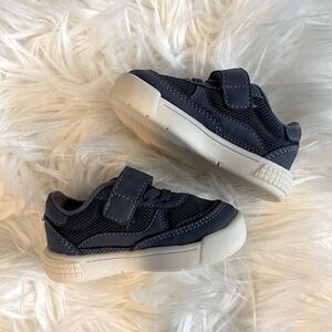 ZARA Baby Navy Blue Velcro Sneakers | SZ 18